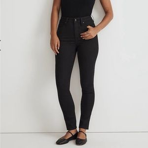Madewell Curvy High-Rise Skinny Black Denim, NWOT
